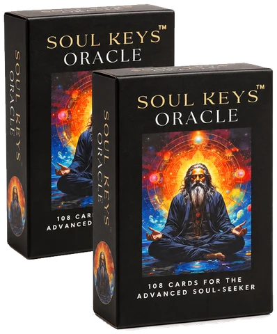 Two Soul Keys Oracle decks