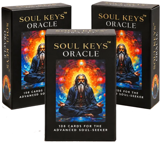 Three Soul Keys Oracle decks