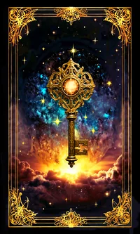 Soul Keys Oracle card back