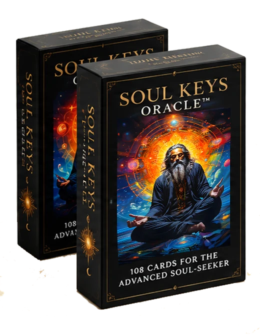 Two Soul Keys Oracle decks