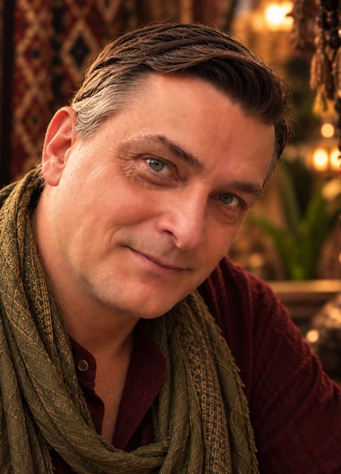 Paolo Tiberi, creator of Soul Keys Oracle